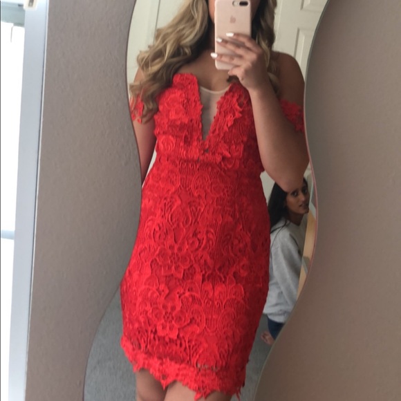 Soiéblu Red Dress - Picture 2 of 6